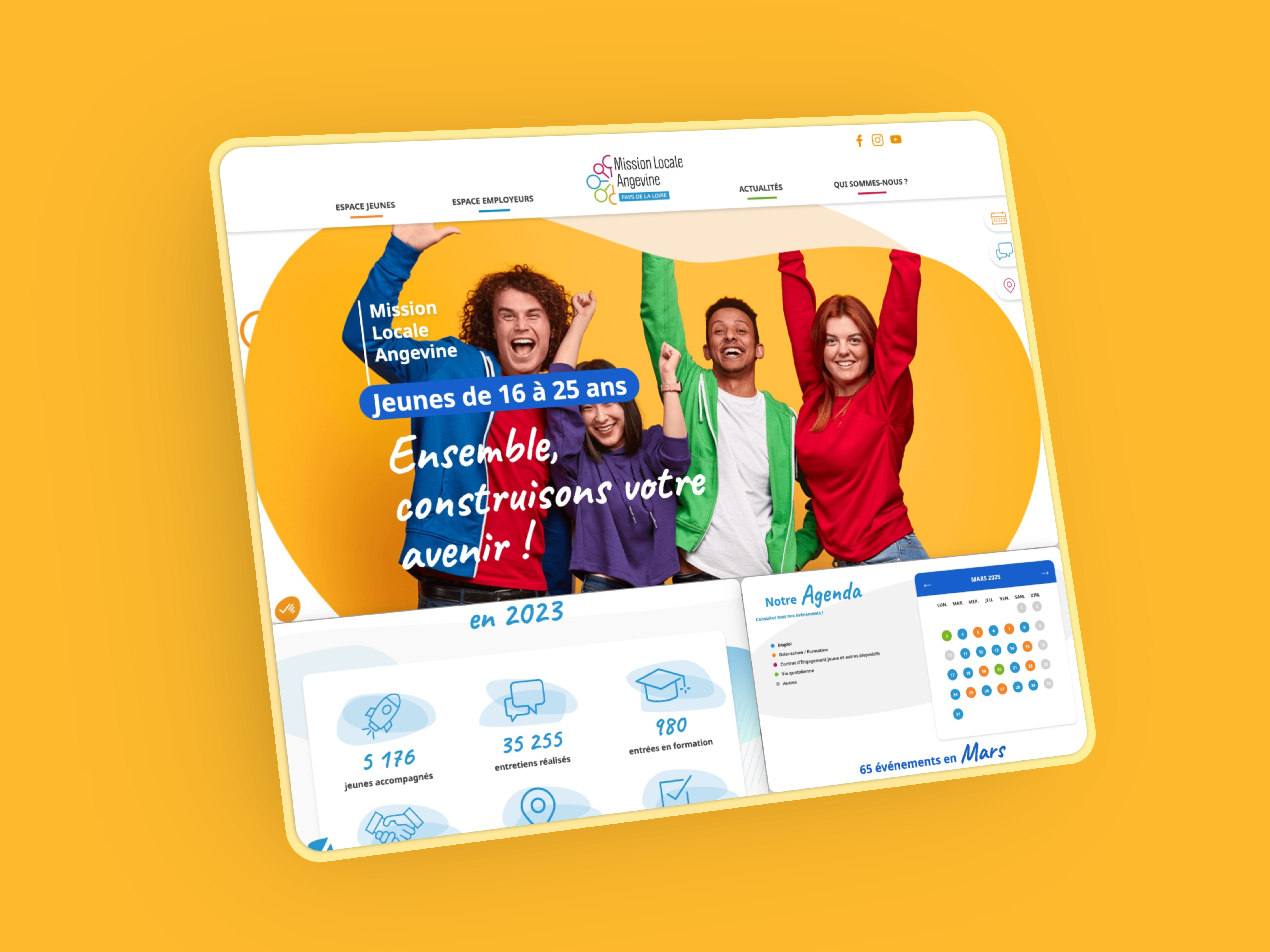 MLA WordPress website