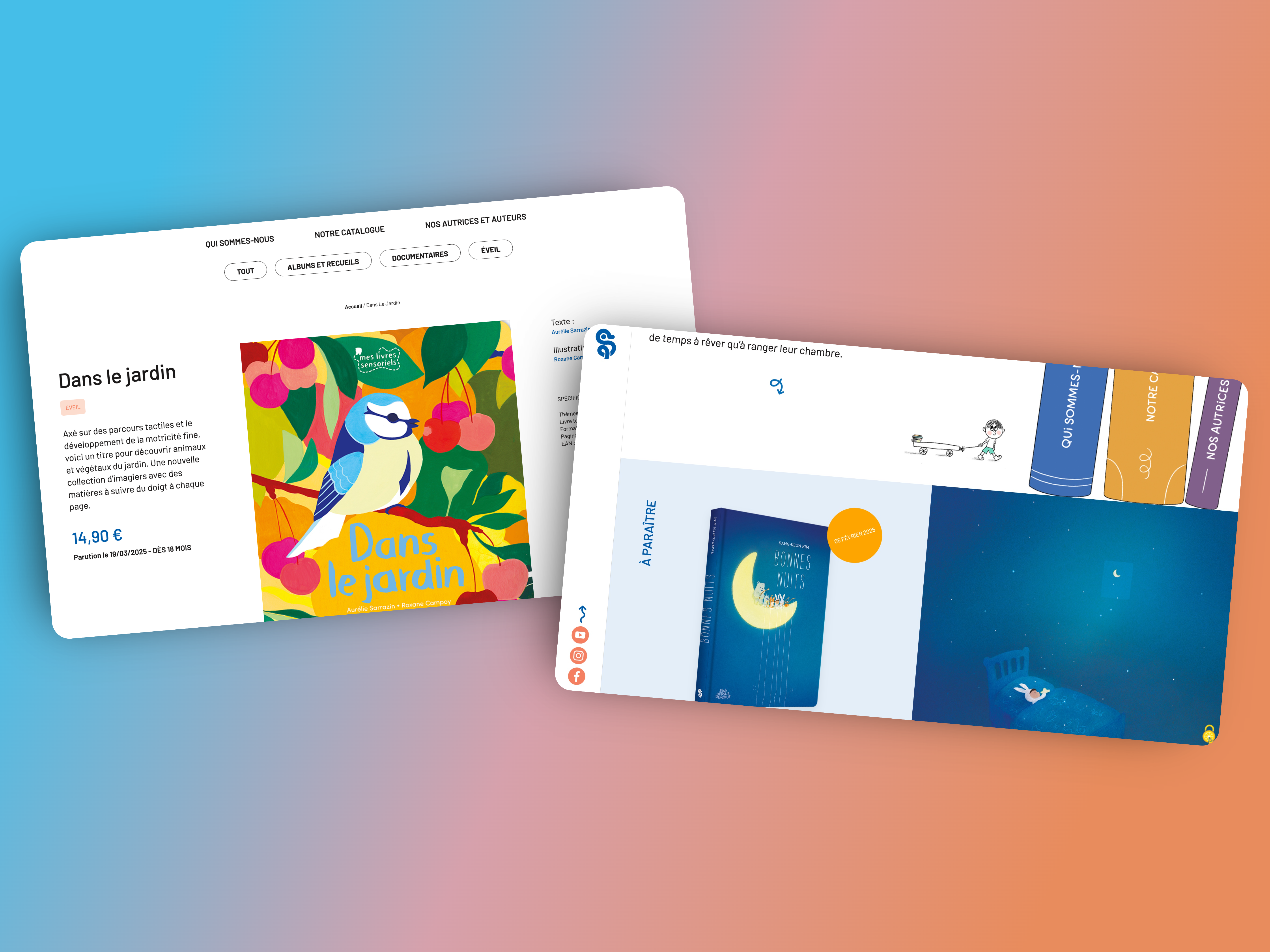 Sens WordPress website