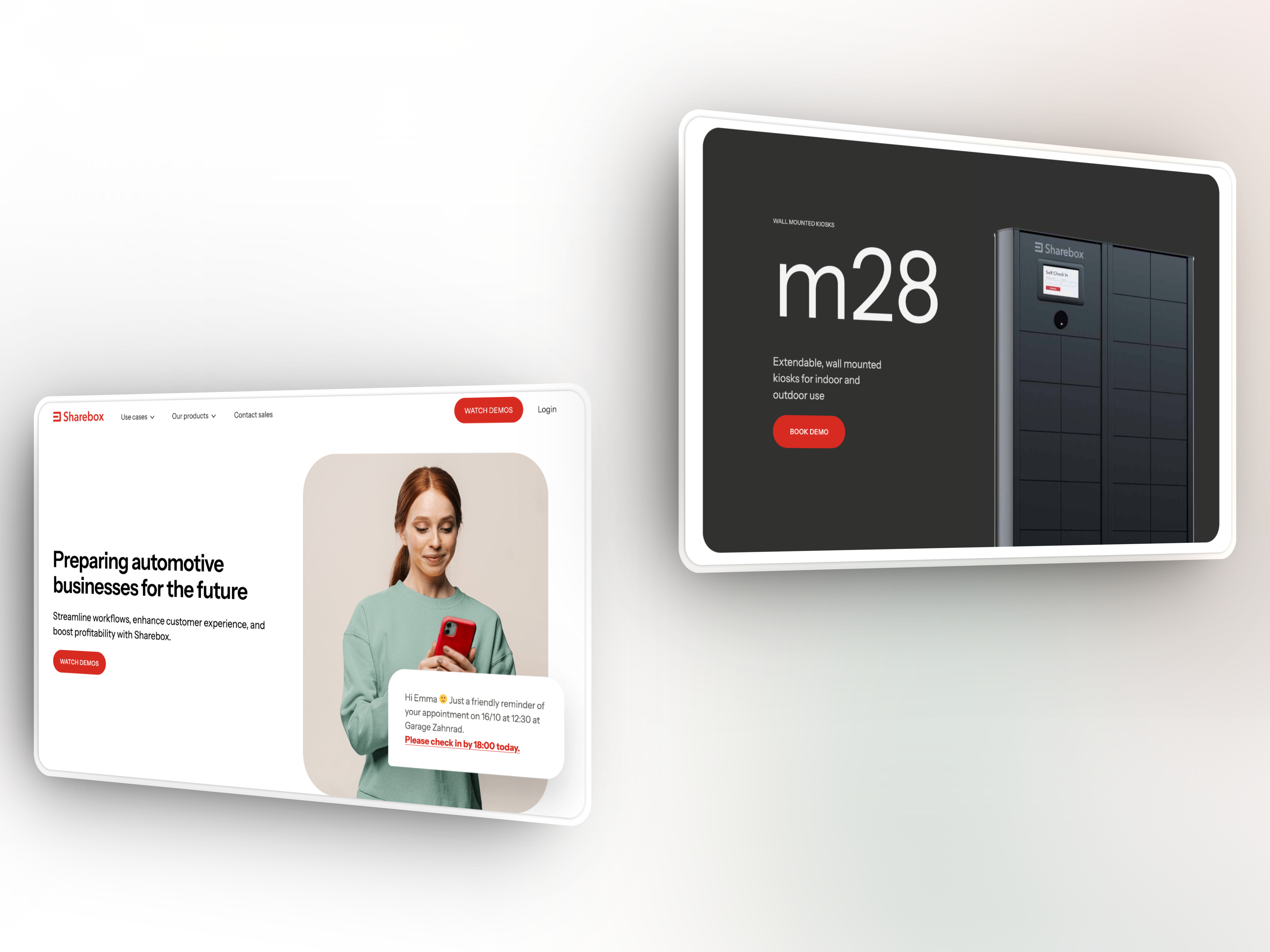 Sharebox WordPress website